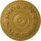 Ekena Millwork Rose Ceiling Medallion (Fits Canopies up to 13 1/2"), 33 7/8"OD x 2 3/8"P, Iridescent Gold CM33ROIGS - alternate 1